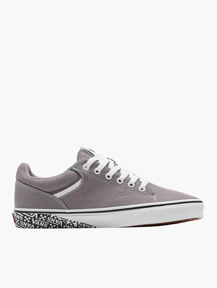 Grey low top top vans